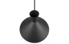Lustr Enzo 35 cm, matná černá