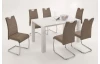 Jídelní židle Flora, latté ekokůže