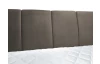Postel boxspring Fresco 180x200 cm, světle hnědá látka
